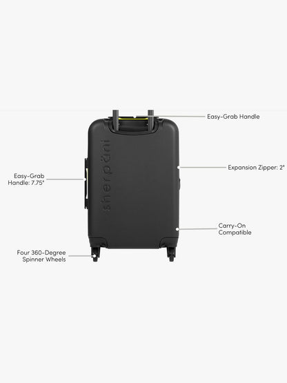 Luggage Meridian 22" Carry On Black 35664