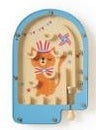 Wooden Pinball Patriotic Game 3 Styles 45077