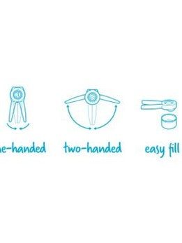 Pepper Mill  Ortwo One Handed Grinder Dfor7114