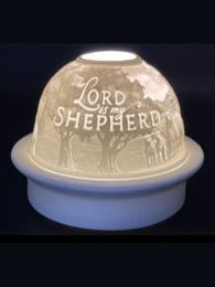 Light Dome Porcelain The Lord Is My Shepherd LD200