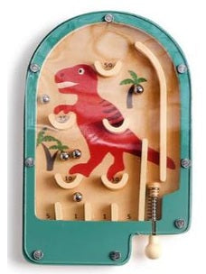 Wooden Pinball Dinosaur Game 3 Styles 44962