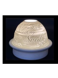 Light Dome Porcelain Just Breathe LD208