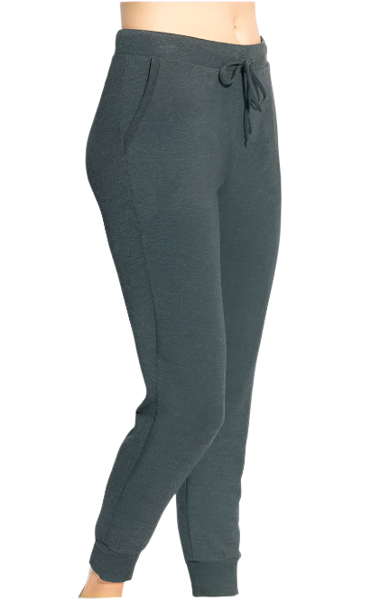 Joggers Super Soft Bamboo Brushed Terry Pants - Charcoal YE6JOGGERS 