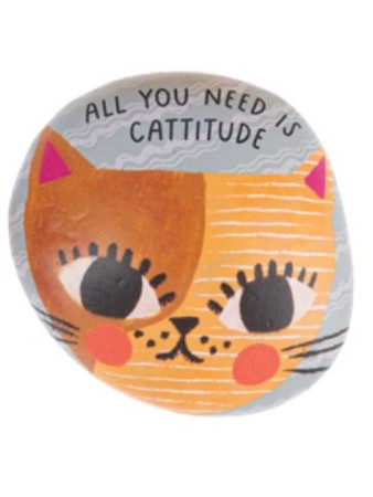 Rock Charm Kitty Cat  Art Rocks 4 Styles Me195820