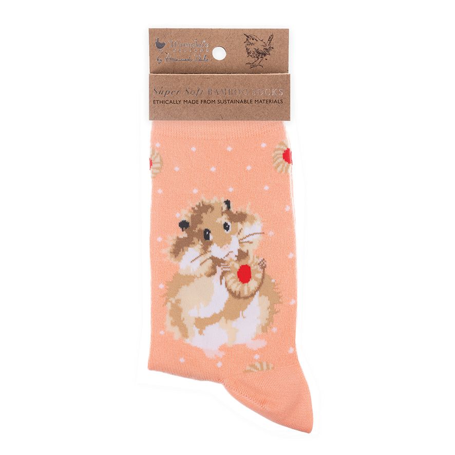 Women's Bamboo Socks - SOCK012 - Hampster 