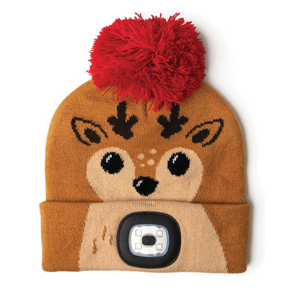 Beanie Hat Night Owl Christmas Kids xnskh18 