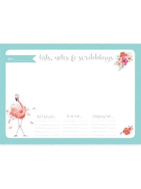 Desk Pad Planner Dp001 Swan  Lists, Notes & Scribblings 8"x11.5"
