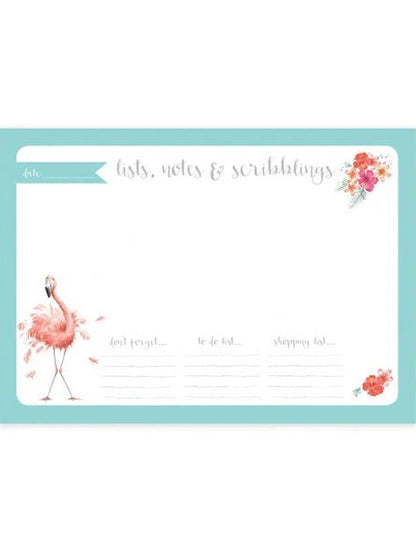 Desk Pad Planner Dp001 Swan  Lists, Notes & Scribblings 8"x11.5"