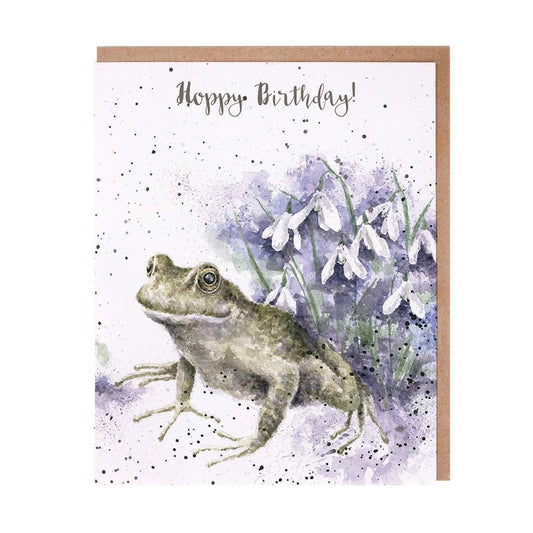 Card - AOC084 Happy Birthday - Frog 