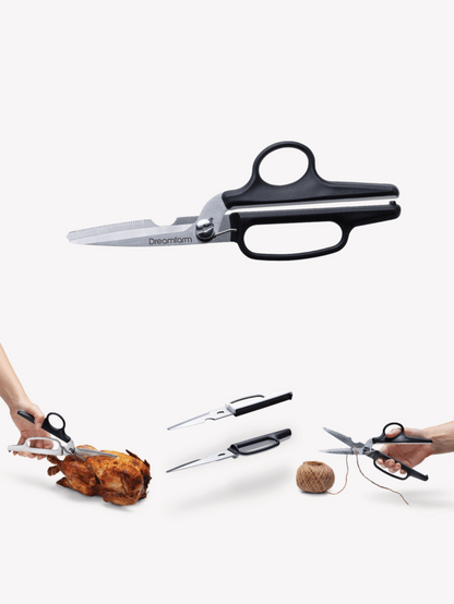 Scissors 2 In1 Bishears Black/White&nbsp; Dfbs3598