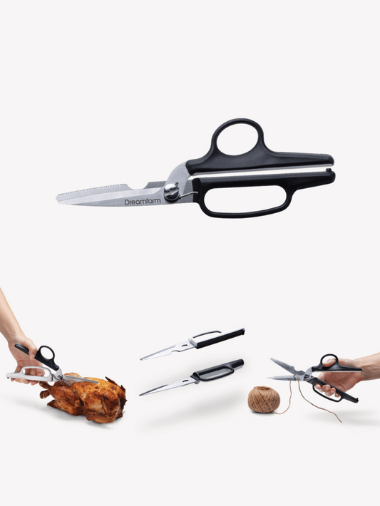 Scissors 2 In1 Bishears Black/White&nbsp; Dfbs3598