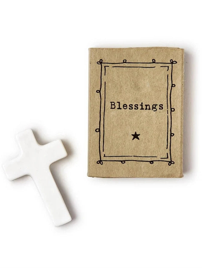  Cross Matchbox In Gift Box Blessings EOOO8US