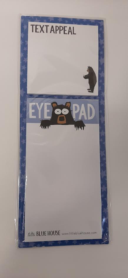 Text Appeal Eye Pad-4x11" Magnetic List-Sticky Notes-ml1txap001 