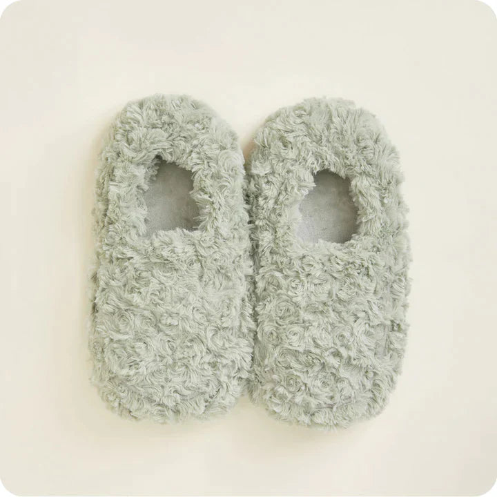 Slippers - Curly Sage Green 