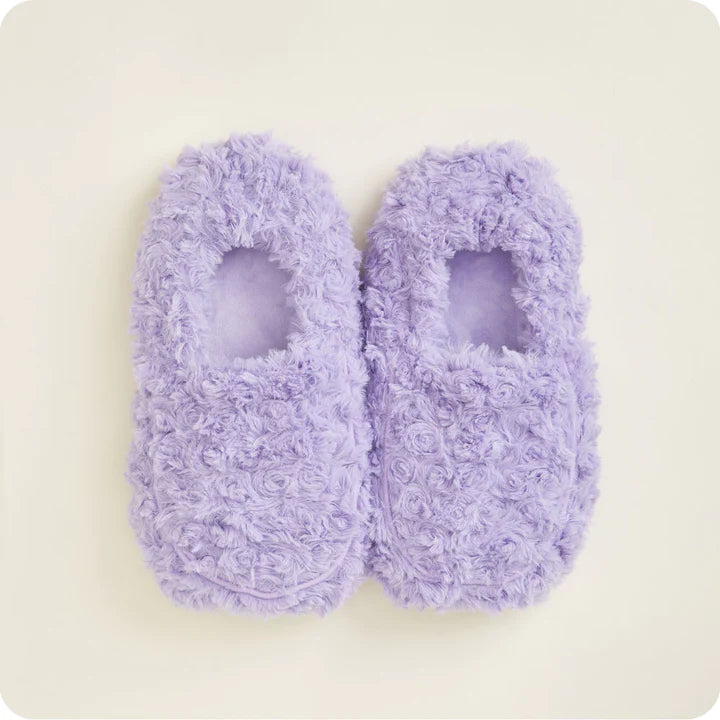 Slippers - Curly Purple 