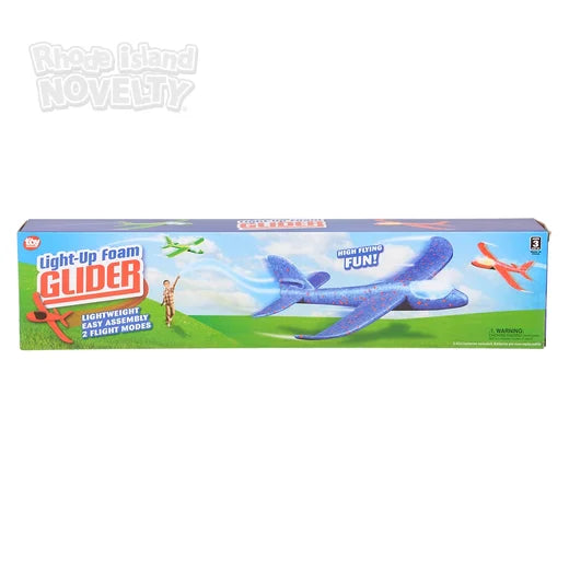 Foam Glider Light Up 3 Colors 18" Tgdledgl