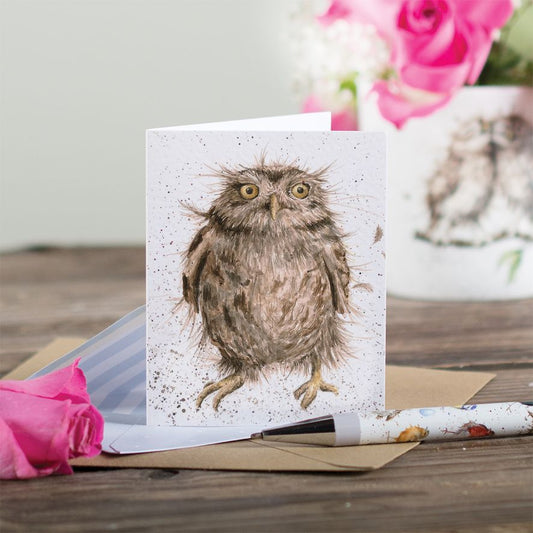 Gift Enclosure Card -GE012 - What a Hoot Owl 