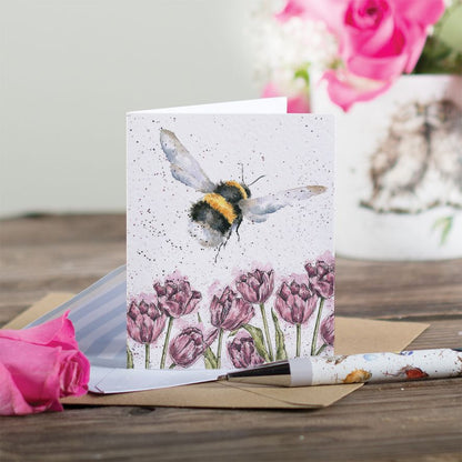 Gift Enclosure Card -GE056  Flight Of The Bumble Bees 