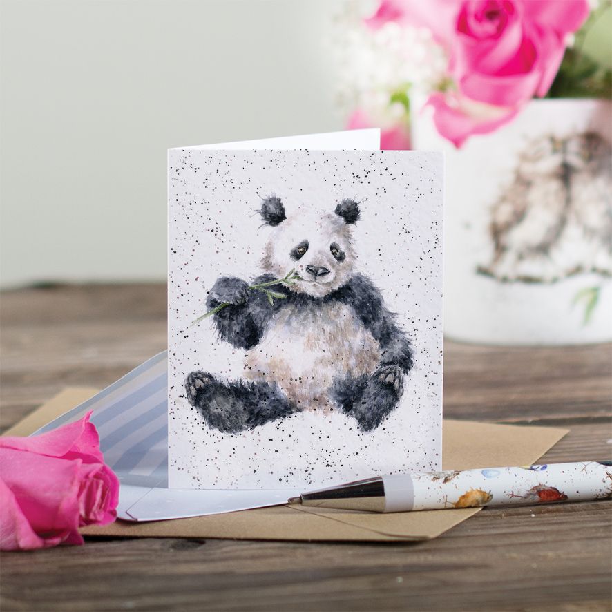 Gift Enclosure Card GE068 Bamboozled Panda 