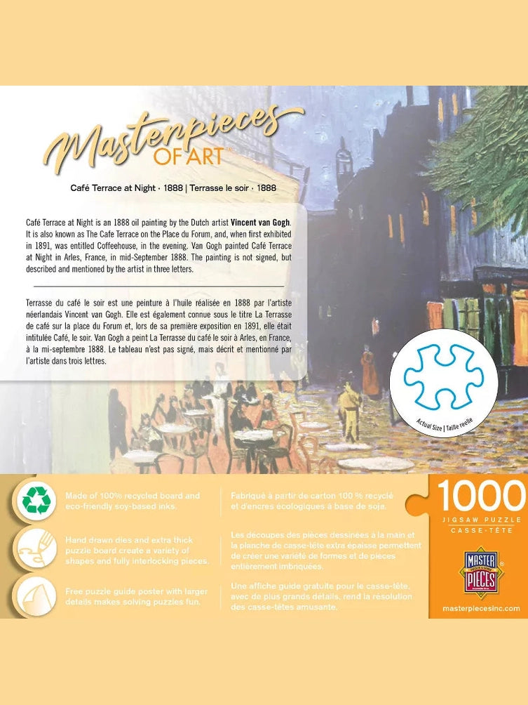 Puzzle 1000 Pc Cafe Terrace At Night 72213 