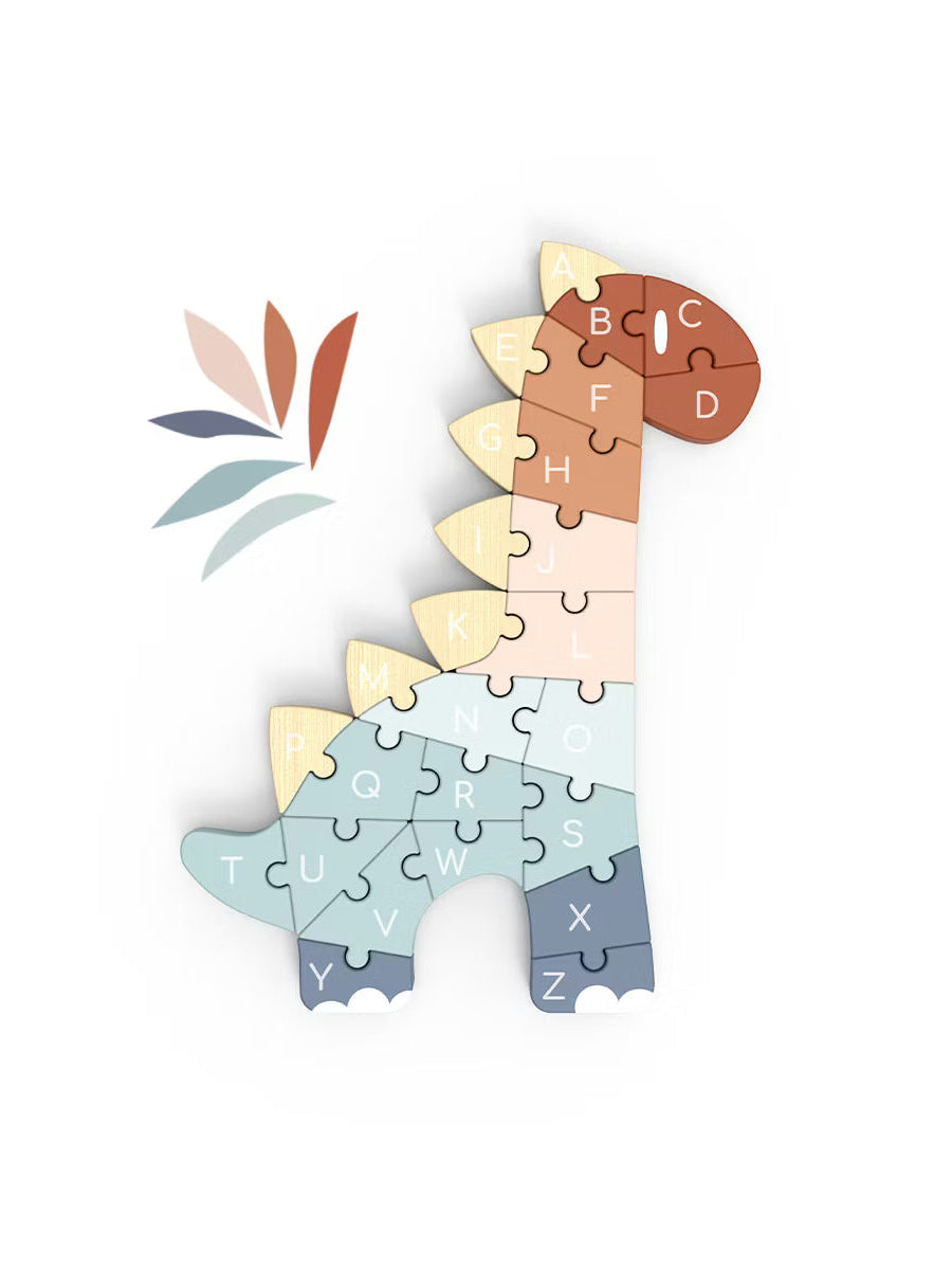 ABC Dino Puzzle Wooden  Game SP1022