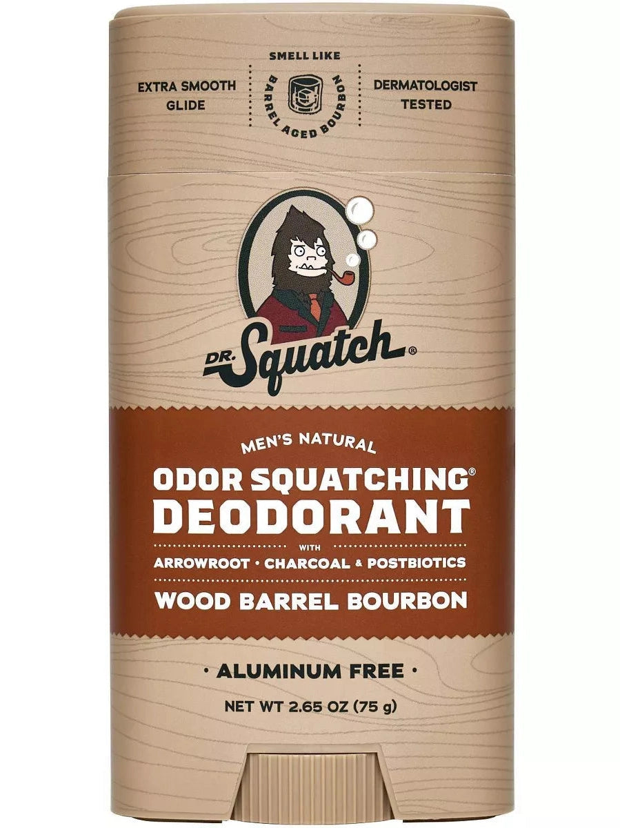 Deodorant Wood Barrel Bourbon Aluminum Free 2.65 oz Wh-Deo-Wbb-02 