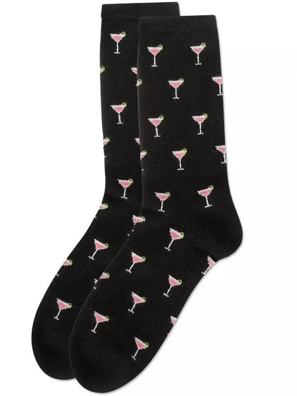 Women's Sock Black Cosmo Cashmere Crew 4-10 Gift Pack   Mcl08092