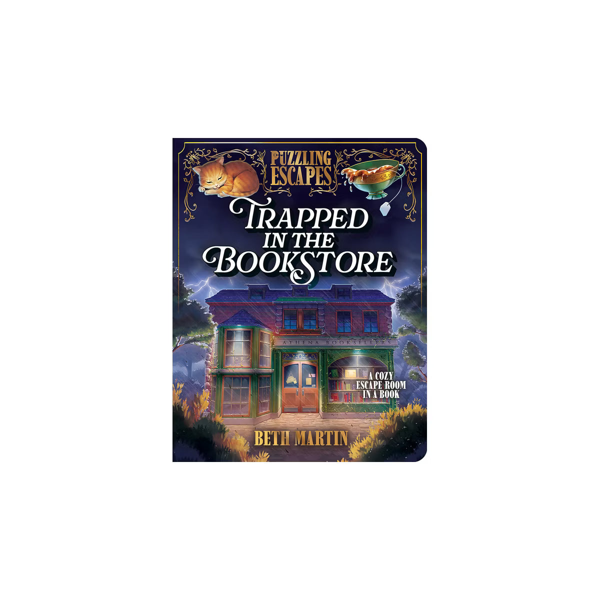 Puzzle Book Puzzling Escapes Trapped In The Bookstore 391404