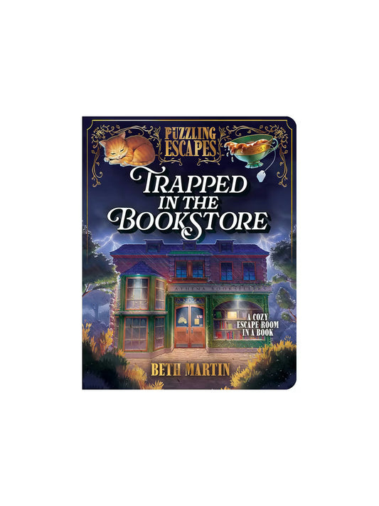 Puzzle Book Puzzling Escapes Trapped In The Bookstore 391404