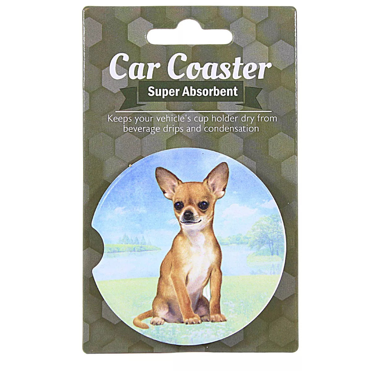 Car Coaster Chihuahua Dog 233-10 