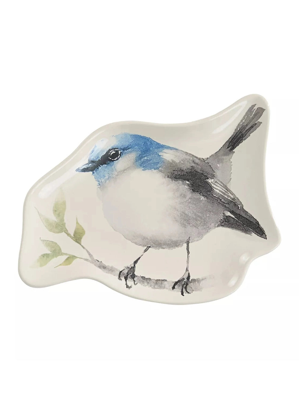 Spoon Rest Ceramic Aviary Blue Bird 1977-698