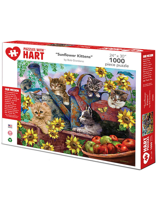 Puzzles Sunflower Kittens HP005