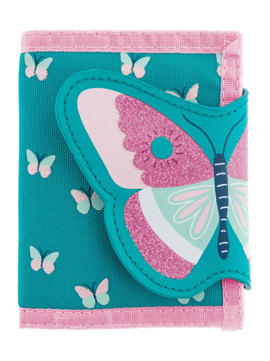 Wallet Aqua Butterfly Children's Sj-5201-25B