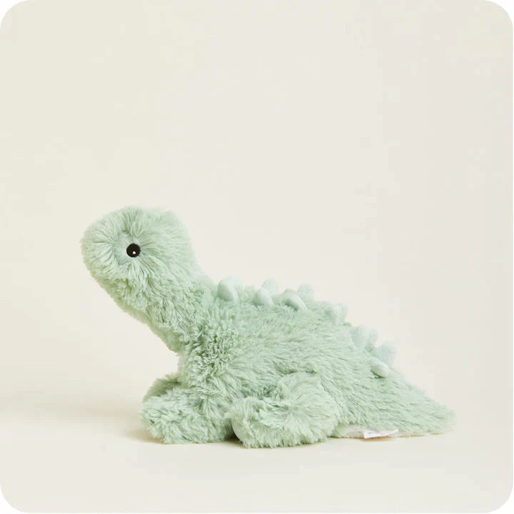 Warmies  Green Long Neck Dinosaur - Heatable Stuffed Animals 