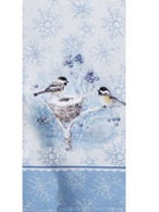 Tea Towel Christmas Lis Chickadee  Dual Purpose Towel H7159