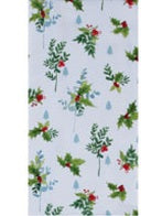 Tea Towel Christmas Holly Toss  Dual Purpose Towel H7213