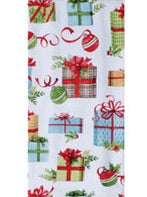 Tea Towel  Christmas Gift Toss  Dual Purpose Towel H7218