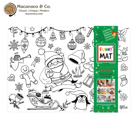 Coloring Mat Christmas Children M0704 