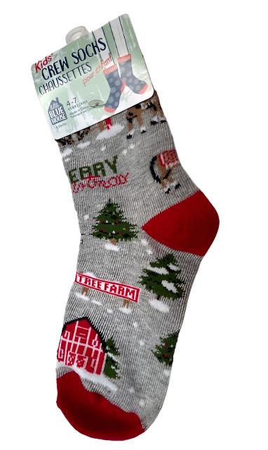 Children's Christmas Socks - Country Christmas 