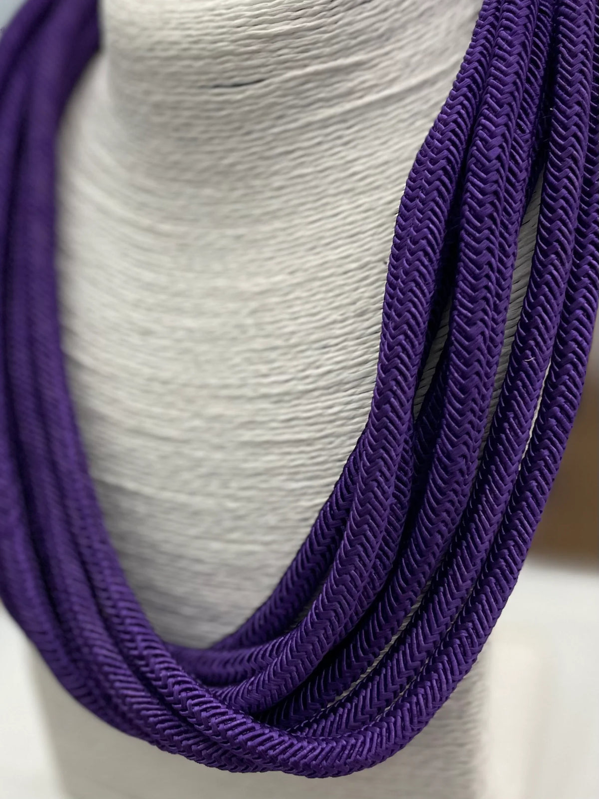 Necklaces  Slub 8-strand (purple) NK185 