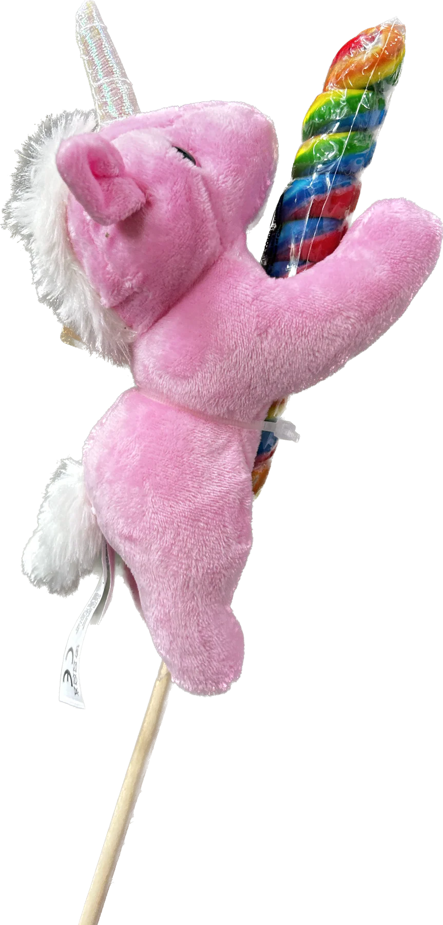 Lollyplush 6" Unicorn 4 Colors With Lolly Pop 0n 14" Stick 2171x2
