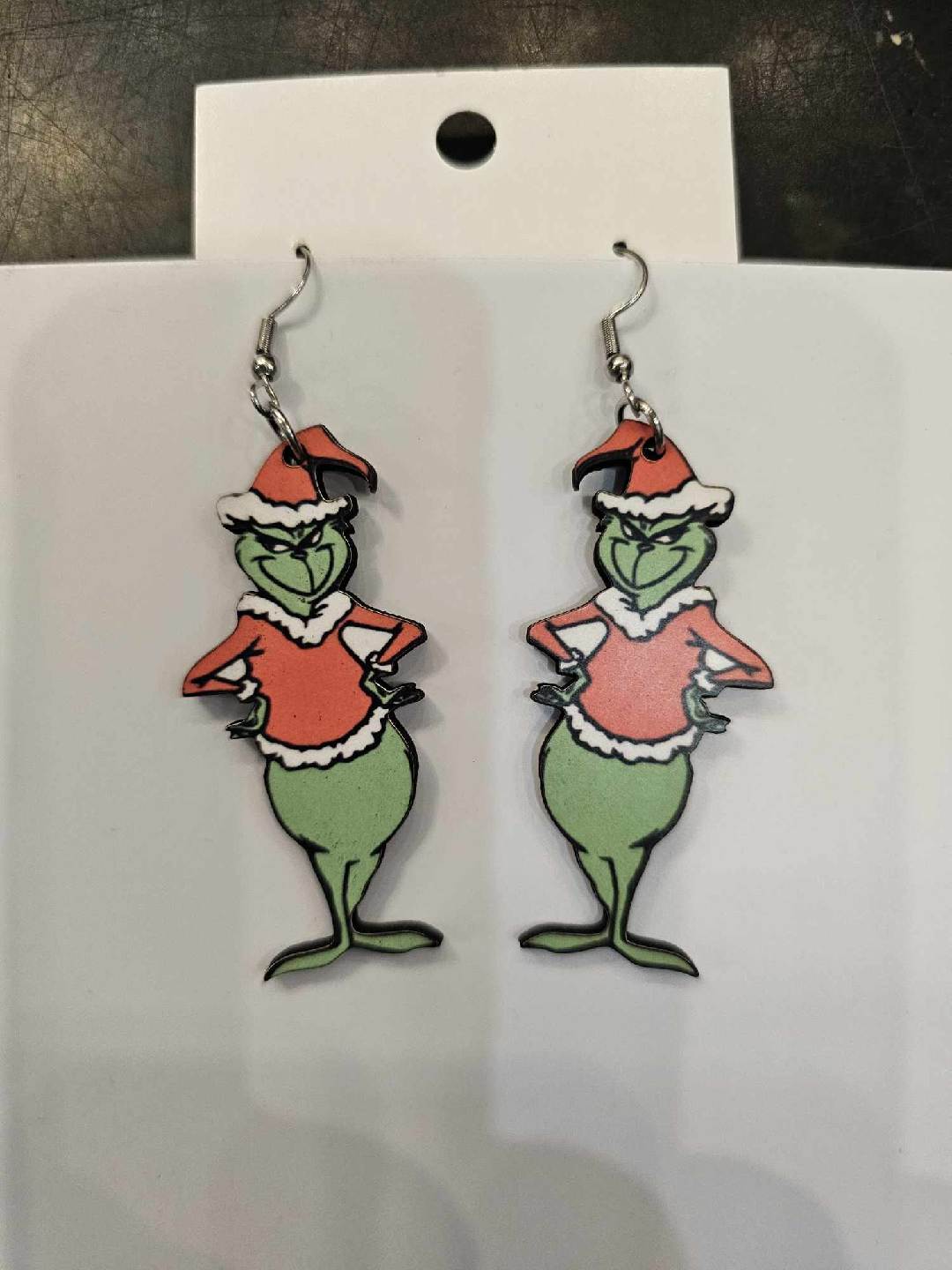 Grinch - Christmas - Earrings 