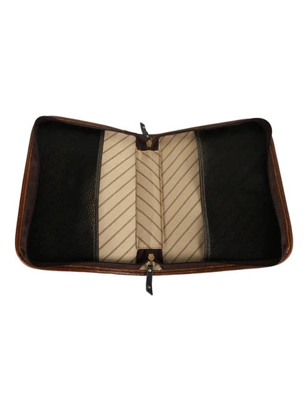 Bible Case  Brown  Medium Upcycled Leather Brmd