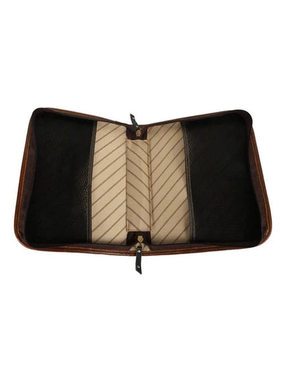 Bible Case  Brown  Medium Upcycled Leather Brmd