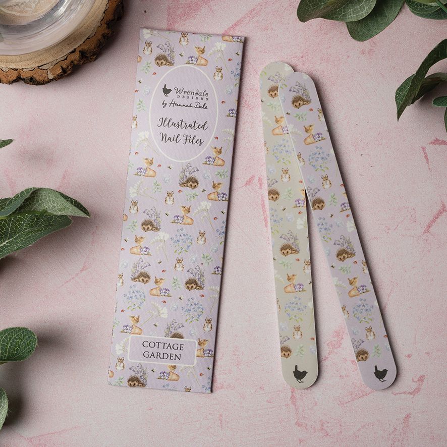 Nail File Set - NAIL004 - Cottage Garden 