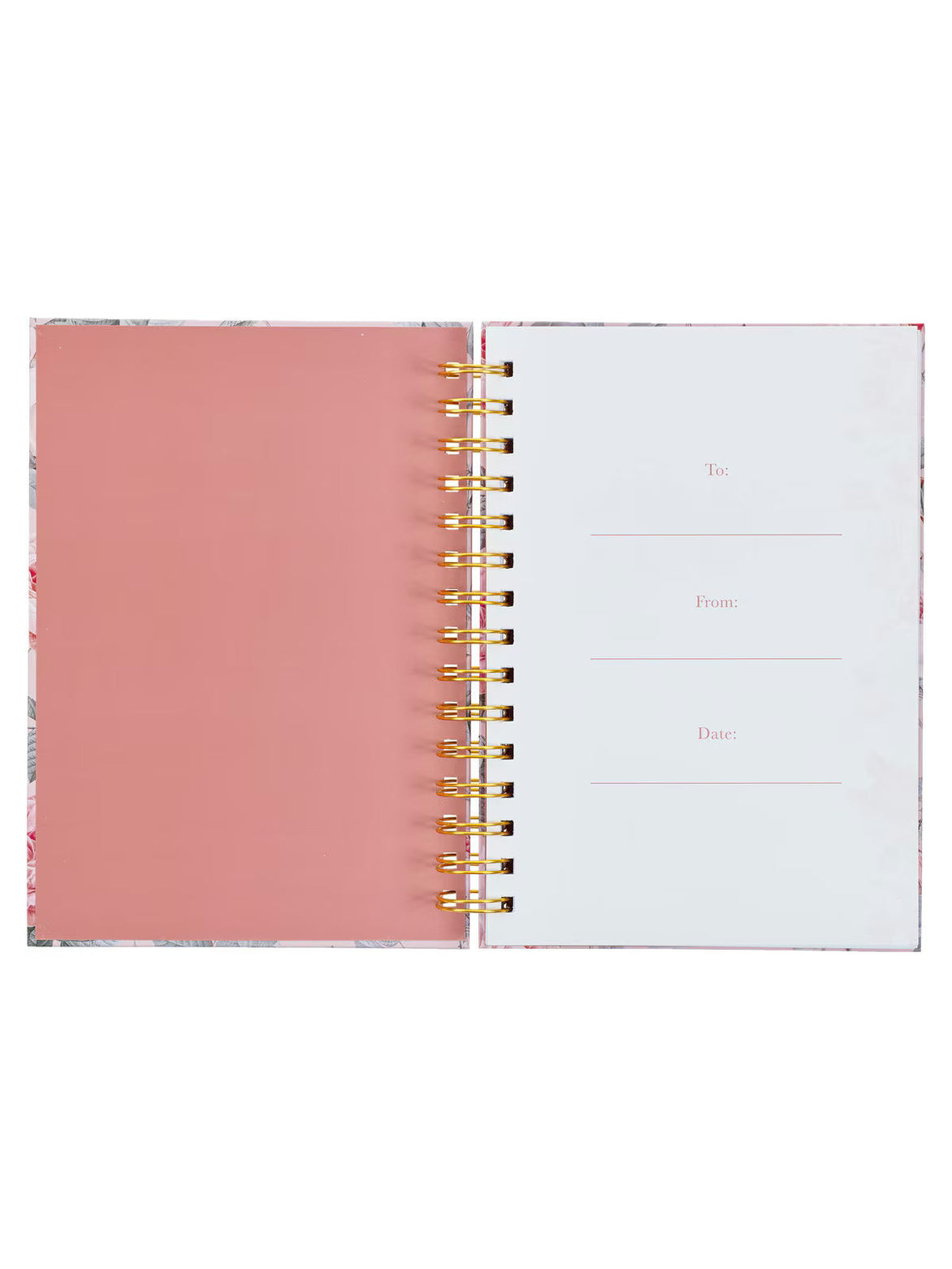  Book Journal&nbsp; More Precious Then Rubies Prov.31:10 Pink Floral Spiral Bound&nbsp; &nbsp;Jlw166