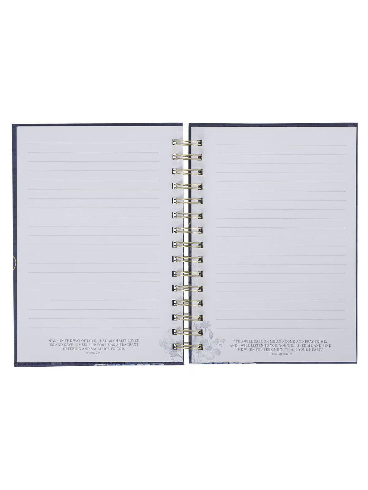 Book Journal Grace Eph.2:8 Blue Spiral Bound  Jlw236