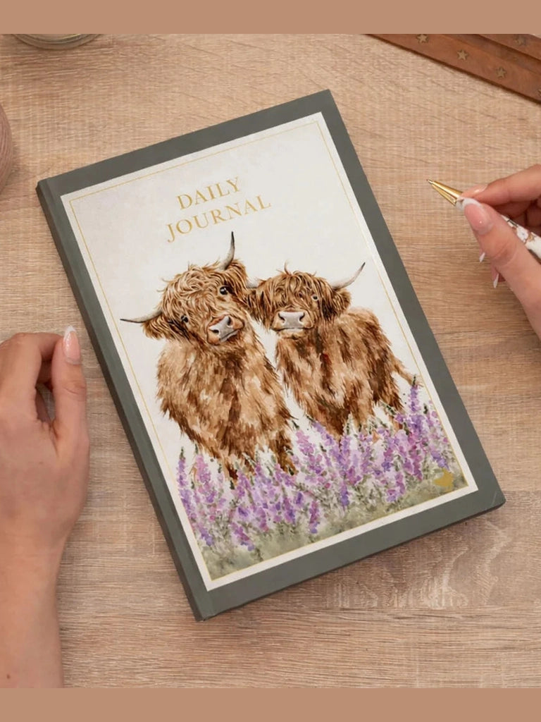 Daily Journal Highland Cows Jr008