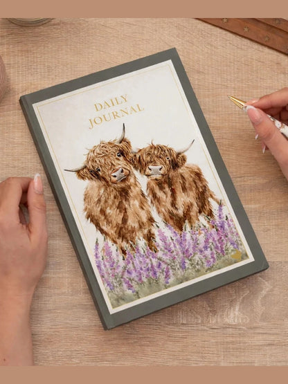 Daily Journal Highland Cows Jr008