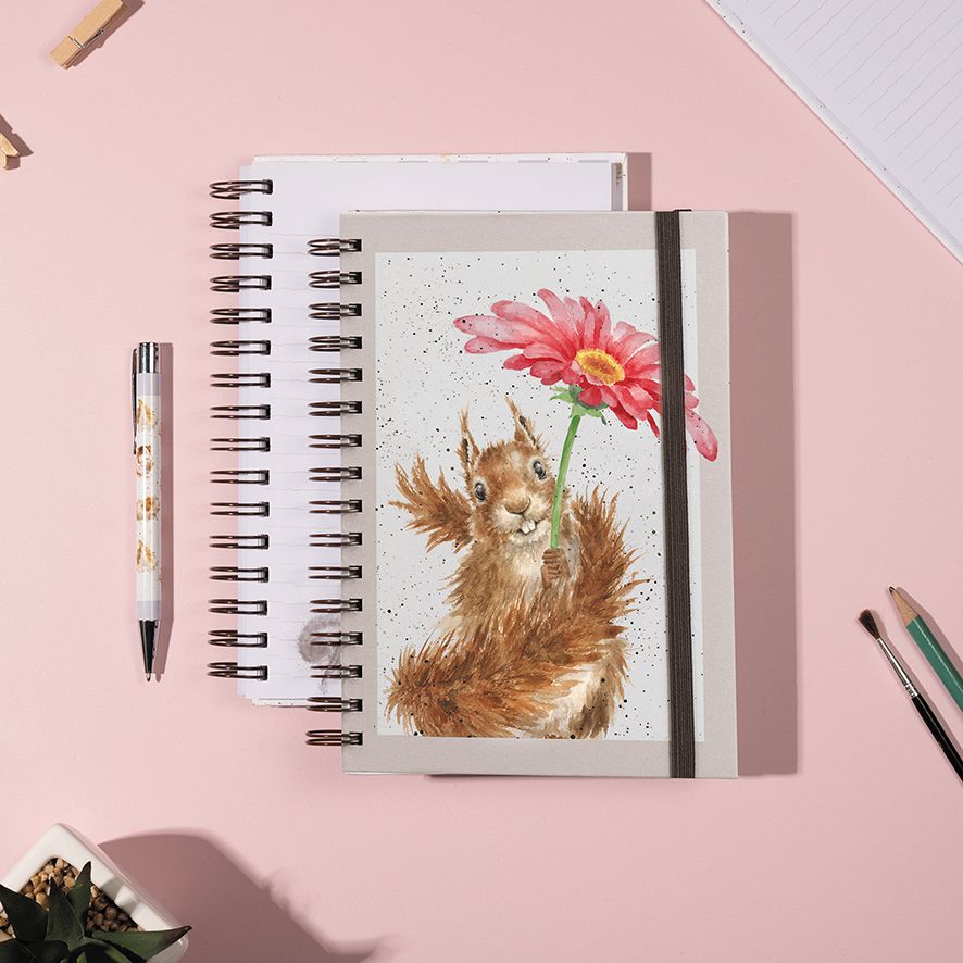 Spiral Notebook (Small) - HB016 - Flowers after RAin 